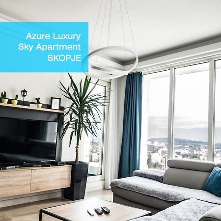 Azure Luxury Sky Apartment Skopje Extérieur photo