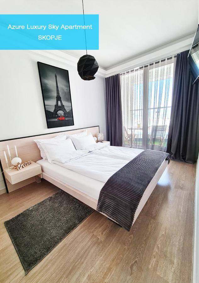 Azure Luxury Sky Apartment Skopje Extérieur photo