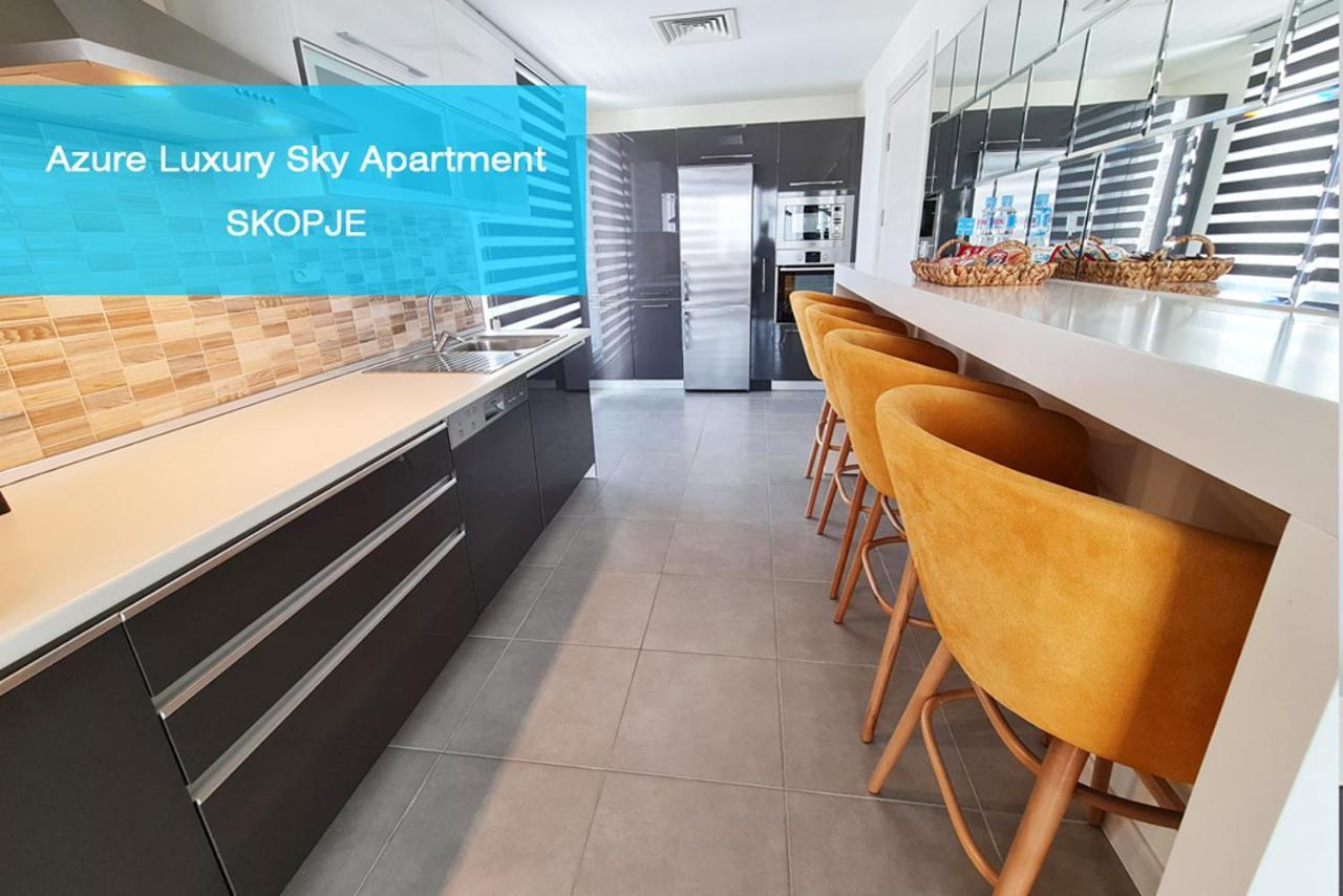 Azure Luxury Sky Apartment Skopje Extérieur photo