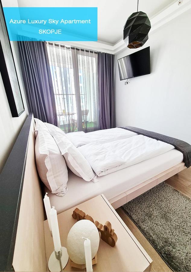 Azure Luxury Sky Apartment Skopje Extérieur photo