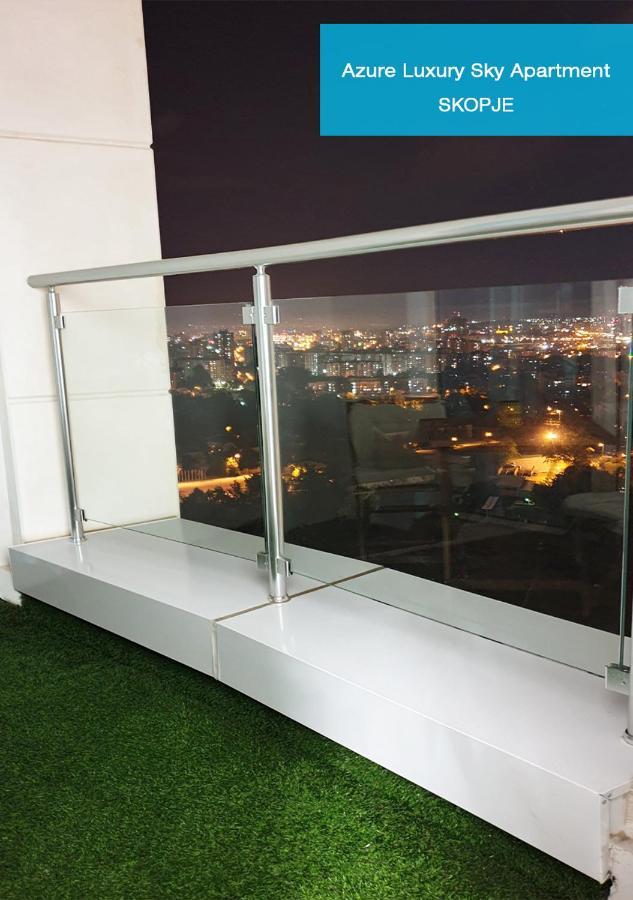 Azure Luxury Sky Apartment Skopje Extérieur photo