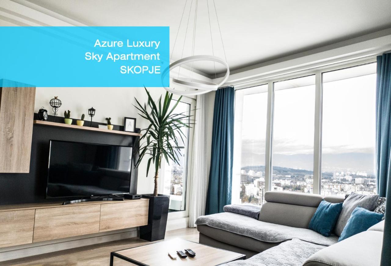 Azure Luxury Sky Apartment Skopje Extérieur photo