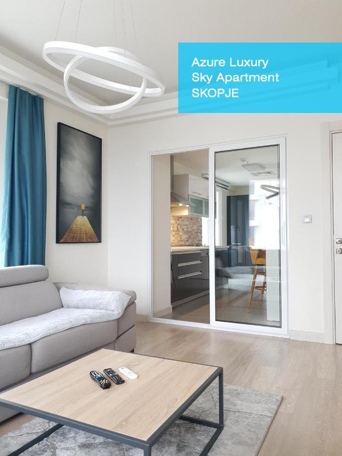 Azure Luxury Sky Apartment Skopje Extérieur photo