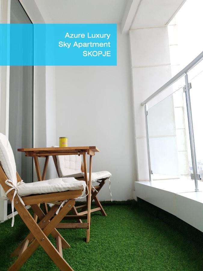 Azure Luxury Sky Apartment Skopje Extérieur photo
