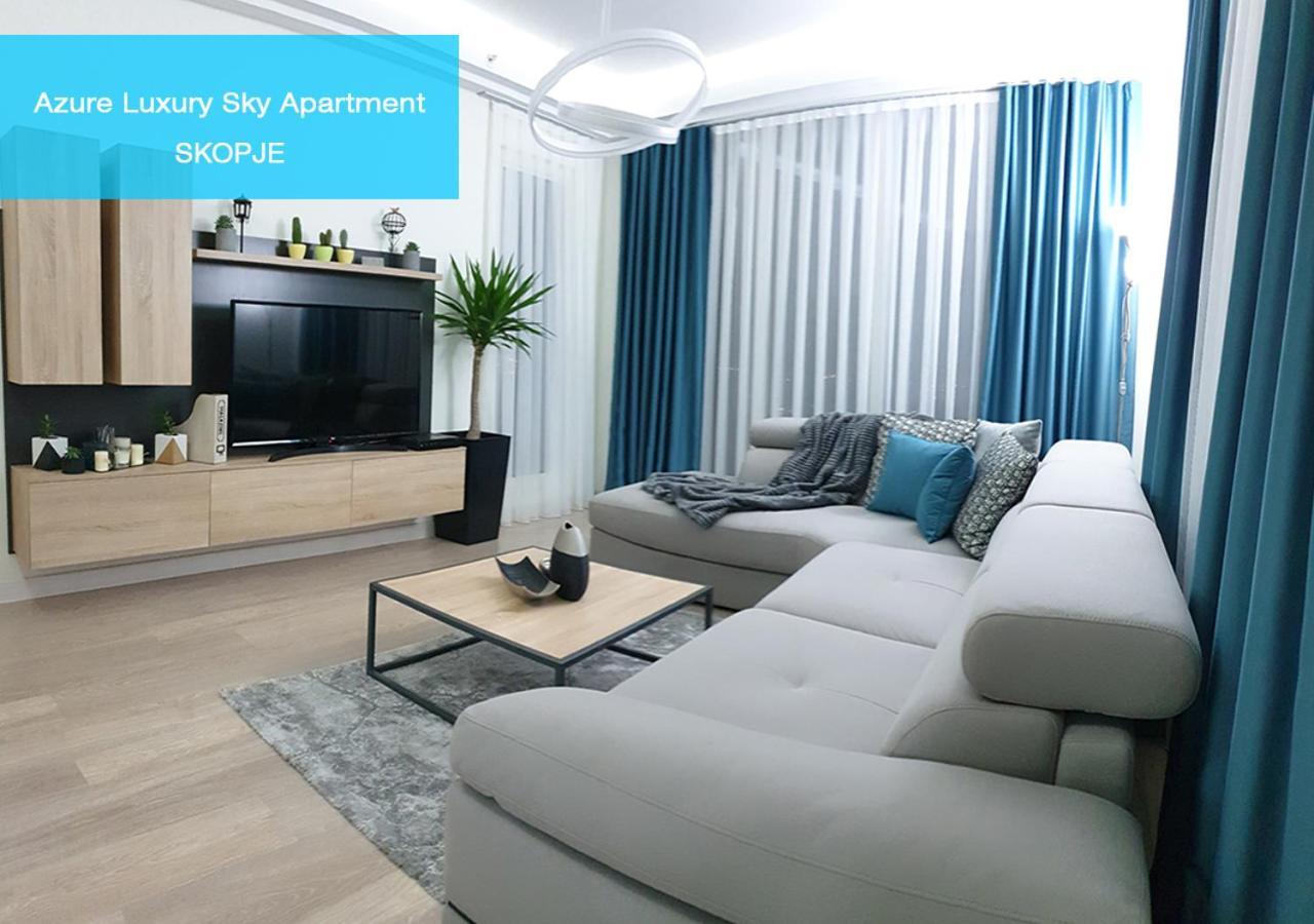 Azure Luxury Sky Apartment Skopje Extérieur photo