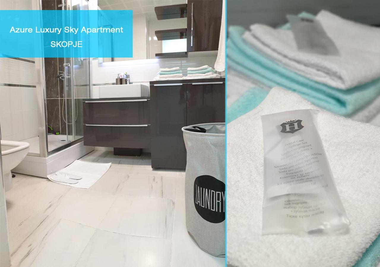 Azure Luxury Sky Apartment Skopje Extérieur photo